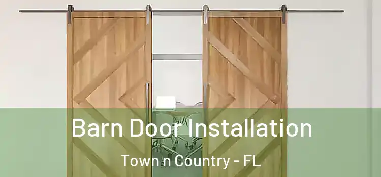 Barn Door Installation Town n Country - FL