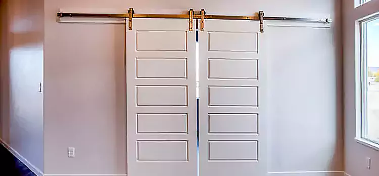 Glass Barn Door with Installation Hardware Kit Town n Country